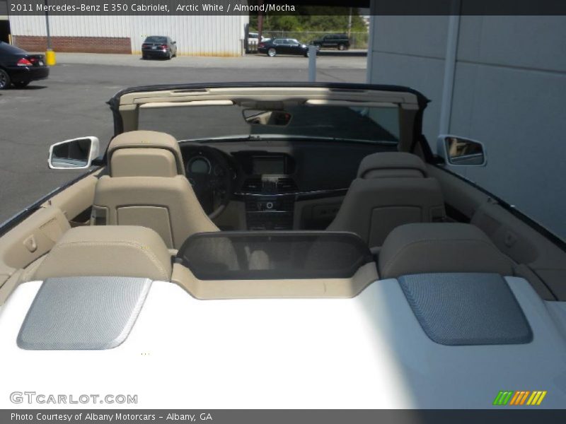 Arctic White / Almond/Mocha 2011 Mercedes-Benz E 350 Cabriolet