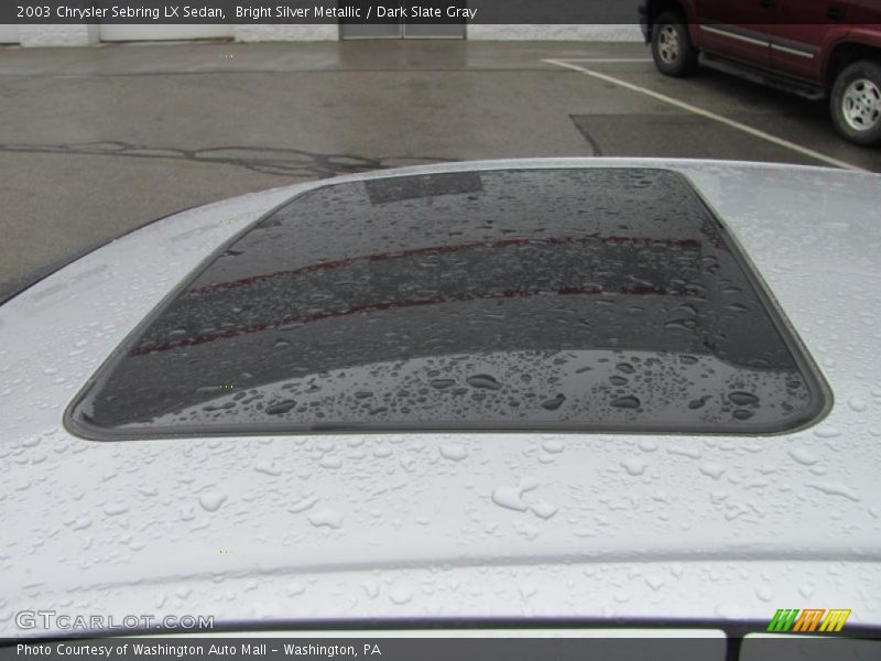 Bright Silver Metallic / Dark Slate Gray 2003 Chrysler Sebring LX Sedan