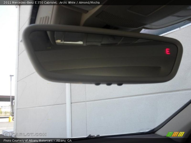 Arctic White / Almond/Mocha 2011 Mercedes-Benz E 350 Cabriolet