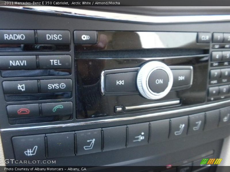 Arctic White / Almond/Mocha 2011 Mercedes-Benz E 350 Cabriolet