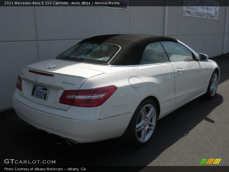 Arctic White / Almond/Mocha 2011 Mercedes-Benz E 350 Cabriolet