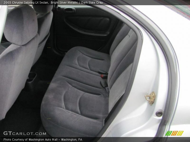Bright Silver Metallic / Dark Slate Gray 2003 Chrysler Sebring LX Sedan