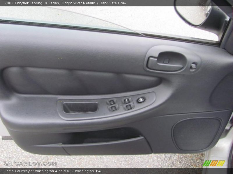 Bright Silver Metallic / Dark Slate Gray 2003 Chrysler Sebring LX Sedan