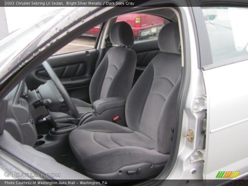 Bright Silver Metallic / Dark Slate Gray 2003 Chrysler Sebring LX Sedan
