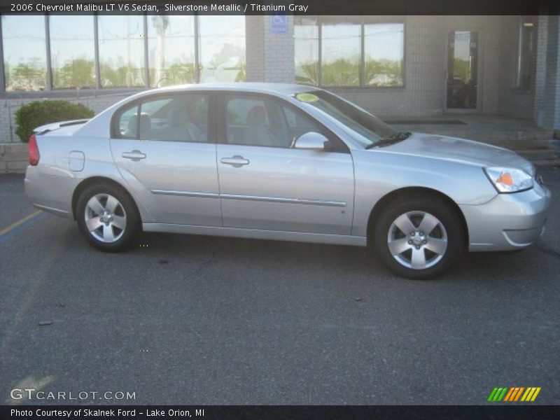 Silverstone Metallic / Titanium Gray 2006 Chevrolet Malibu LT V6 Sedan