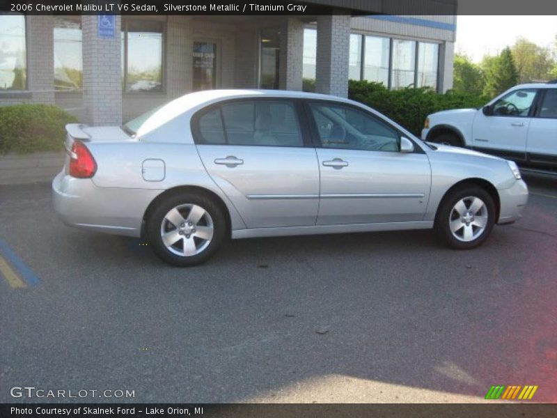 Silverstone Metallic / Titanium Gray 2006 Chevrolet Malibu LT V6 Sedan