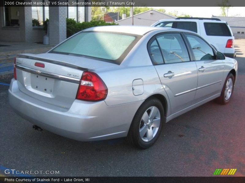Silverstone Metallic / Titanium Gray 2006 Chevrolet Malibu LT V6 Sedan