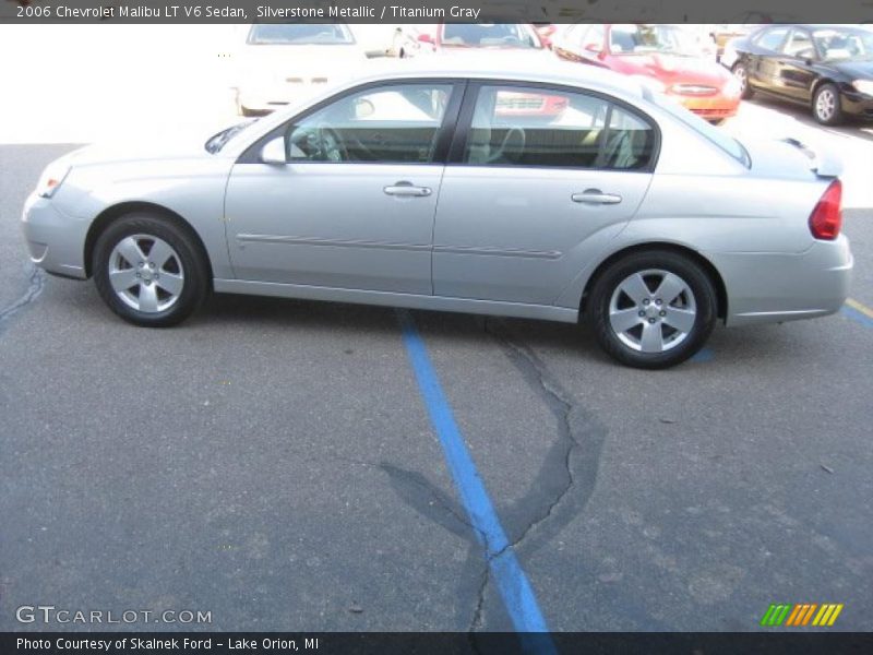 Silverstone Metallic / Titanium Gray 2006 Chevrolet Malibu LT V6 Sedan