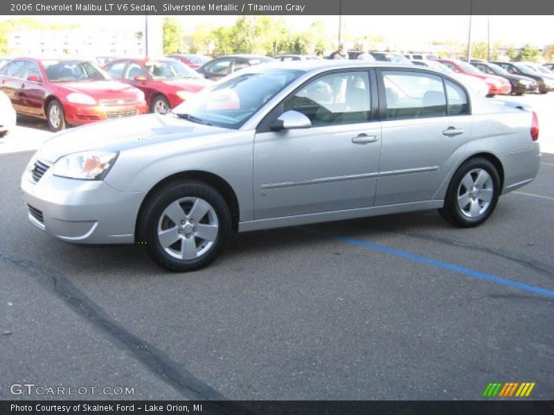 Silverstone Metallic / Titanium Gray 2006 Chevrolet Malibu LT V6 Sedan