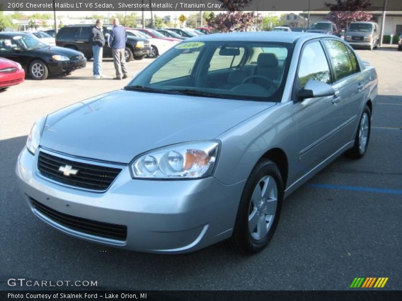 Silverstone Metallic / Titanium Gray 2006 Chevrolet Malibu LT V6 Sedan