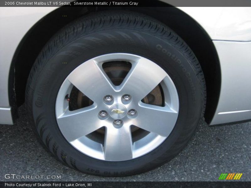 Silverstone Metallic / Titanium Gray 2006 Chevrolet Malibu LT V6 Sedan