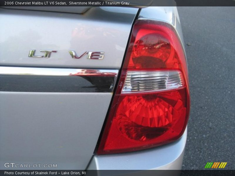 Silverstone Metallic / Titanium Gray 2006 Chevrolet Malibu LT V6 Sedan