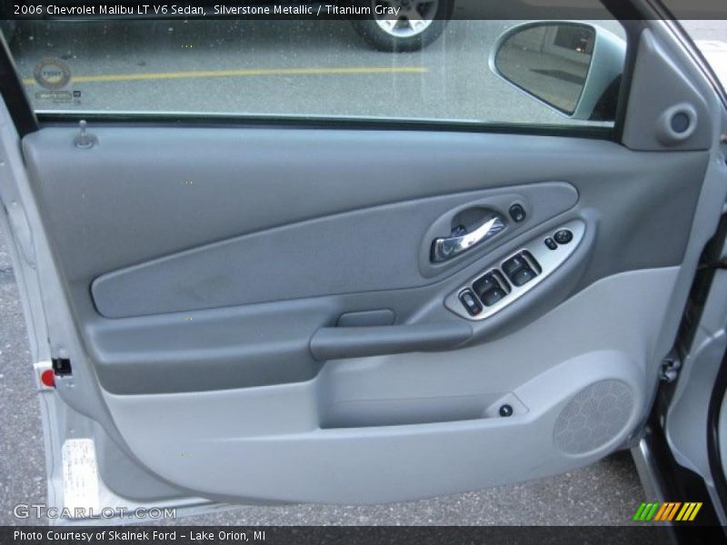 Silverstone Metallic / Titanium Gray 2006 Chevrolet Malibu LT V6 Sedan