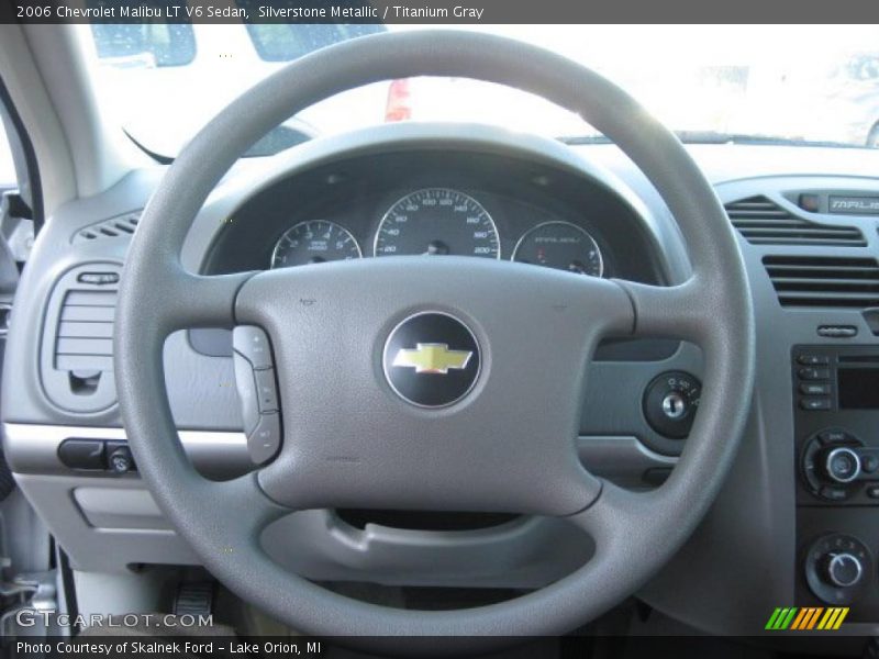 Silverstone Metallic / Titanium Gray 2006 Chevrolet Malibu LT V6 Sedan