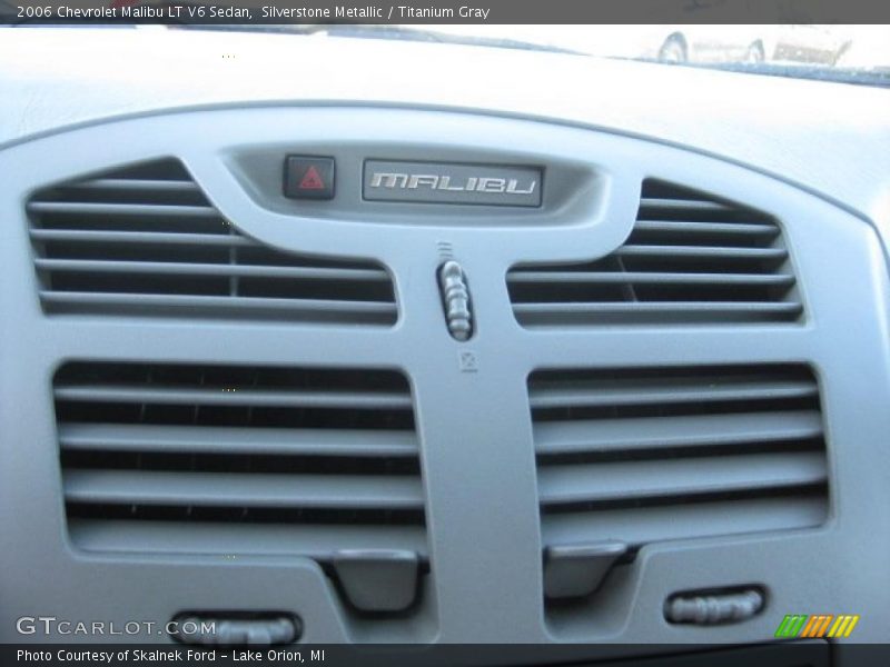 Silverstone Metallic / Titanium Gray 2006 Chevrolet Malibu LT V6 Sedan