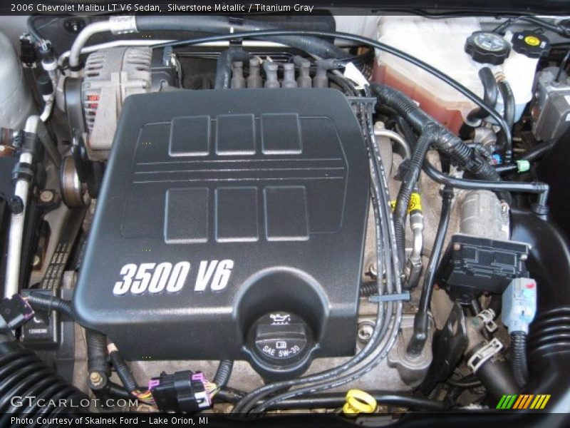 Silverstone Metallic / Titanium Gray 2006 Chevrolet Malibu LT V6 Sedan