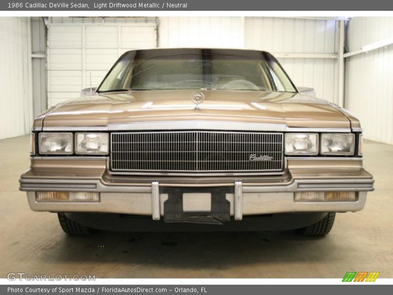 Light Driftwood Metallic / Neutral 1986 Cadillac DeVille Sedan