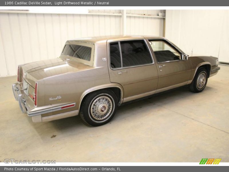 Light Driftwood Metallic / Neutral 1986 Cadillac DeVille Sedan