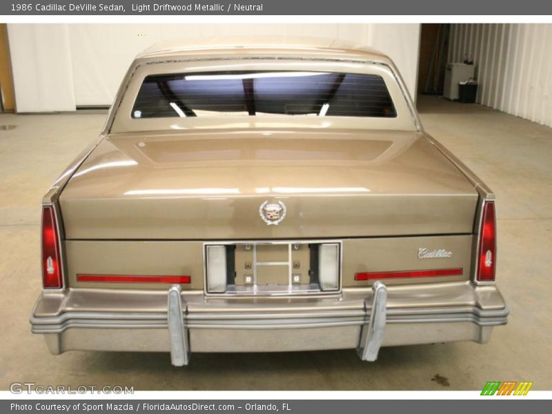 Light Driftwood Metallic / Neutral 1986 Cadillac DeVille Sedan