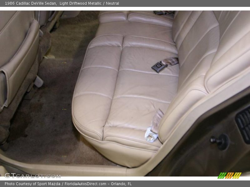 Light Driftwood Metallic / Neutral 1986 Cadillac DeVille Sedan