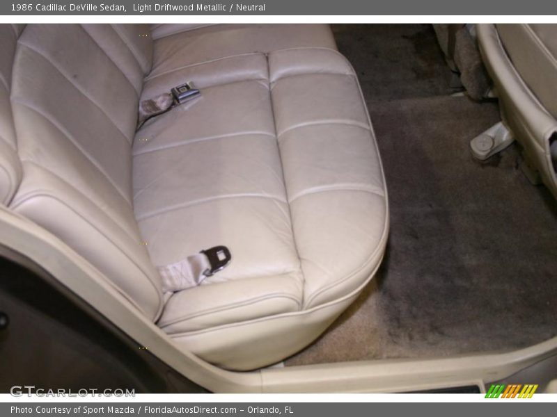 Light Driftwood Metallic / Neutral 1986 Cadillac DeVille Sedan