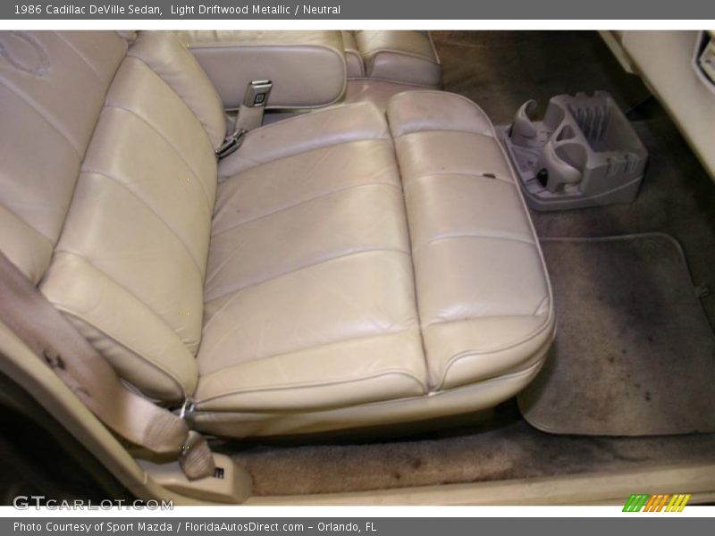 Light Driftwood Metallic / Neutral 1986 Cadillac DeVille Sedan