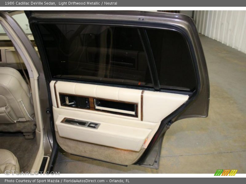 Light Driftwood Metallic / Neutral 1986 Cadillac DeVille Sedan