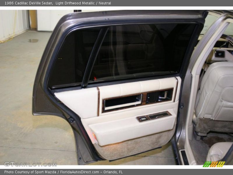 Light Driftwood Metallic / Neutral 1986 Cadillac DeVille Sedan