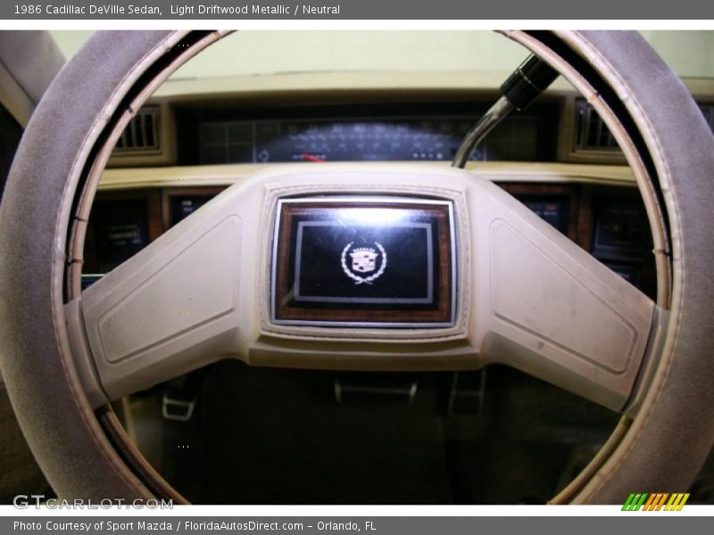 Light Driftwood Metallic / Neutral 1986 Cadillac DeVille Sedan
