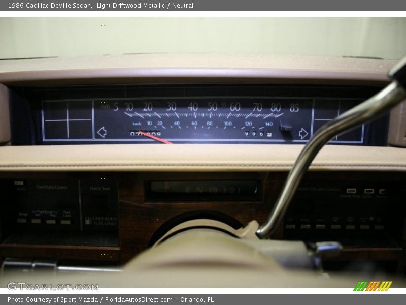 Light Driftwood Metallic / Neutral 1986 Cadillac DeVille Sedan