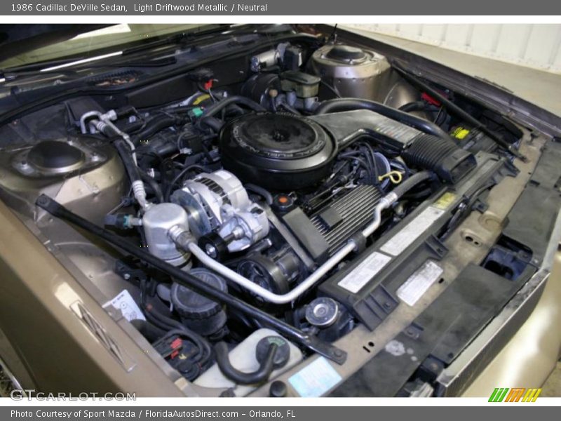 Light Driftwood Metallic / Neutral 1986 Cadillac DeVille Sedan