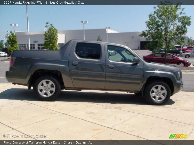 Nimbus Grey Metallic / Gray 2007 Honda Ridgeline RTL