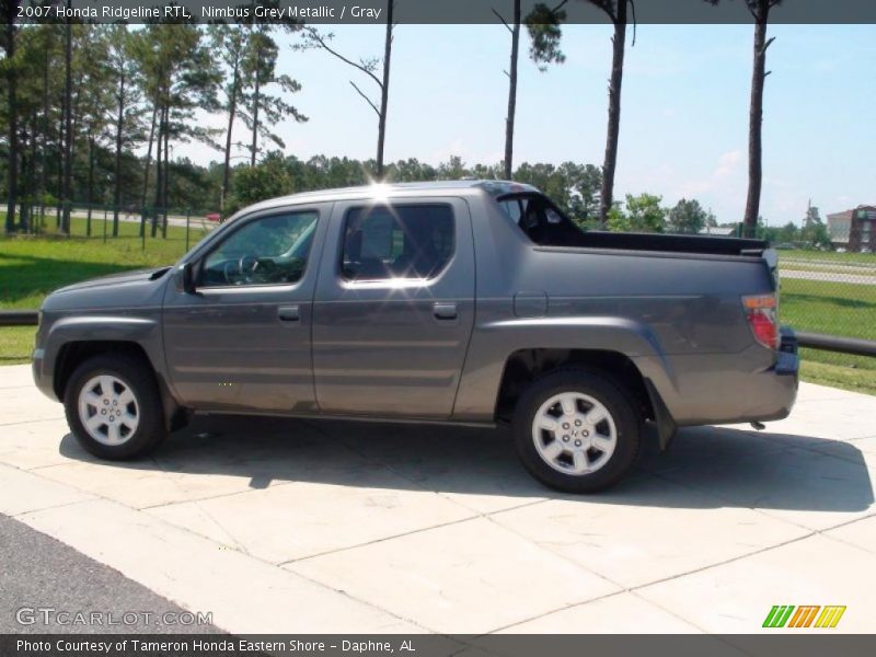 Nimbus Grey Metallic / Gray 2007 Honda Ridgeline RTL