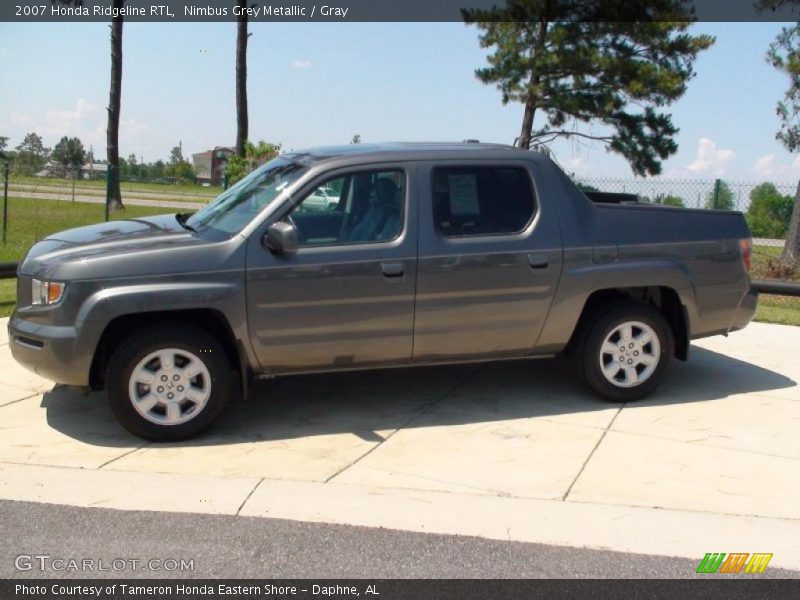 Nimbus Grey Metallic / Gray 2007 Honda Ridgeline RTL