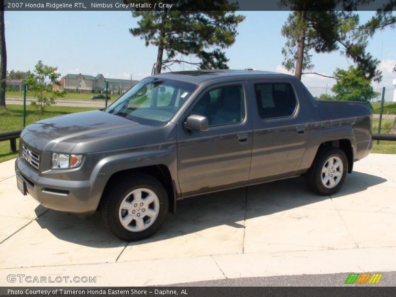 Nimbus Grey Metallic / Gray 2007 Honda Ridgeline RTL