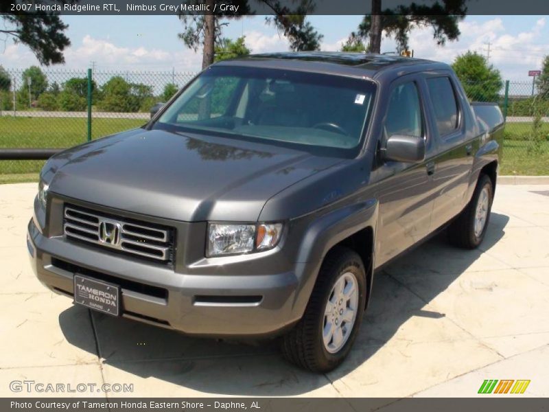 Nimbus Grey Metallic / Gray 2007 Honda Ridgeline RTL