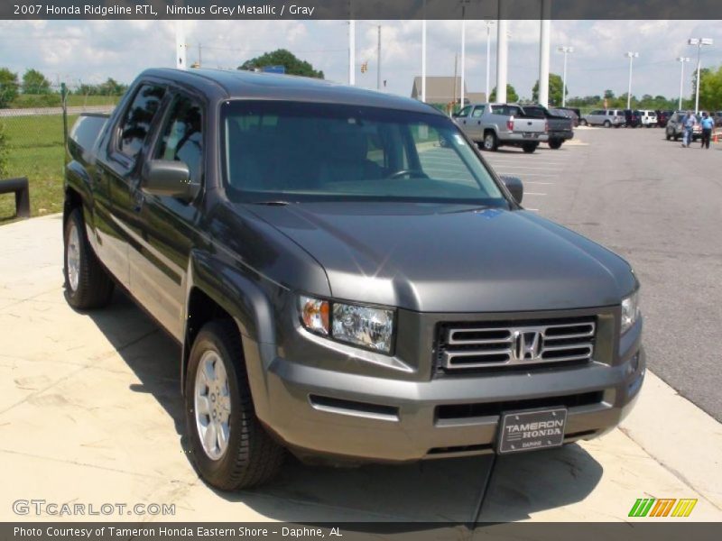 Nimbus Grey Metallic / Gray 2007 Honda Ridgeline RTL