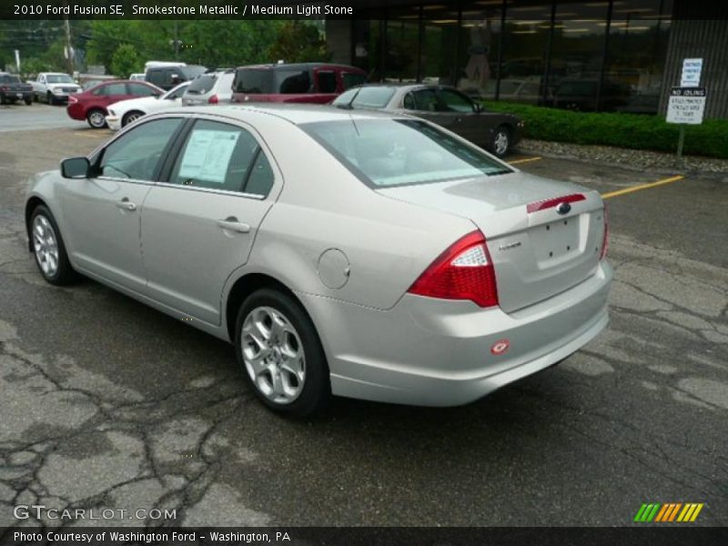 Smokestone Metallic / Medium Light Stone 2010 Ford Fusion SE