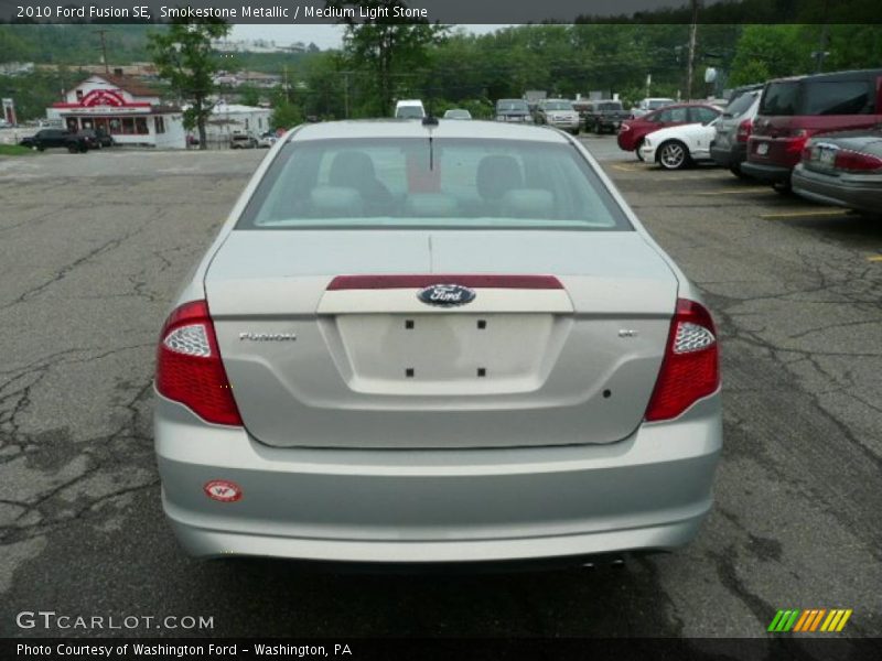 Smokestone Metallic / Medium Light Stone 2010 Ford Fusion SE