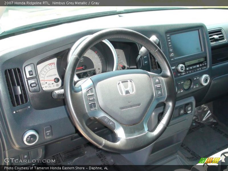 Nimbus Grey Metallic / Gray 2007 Honda Ridgeline RTL