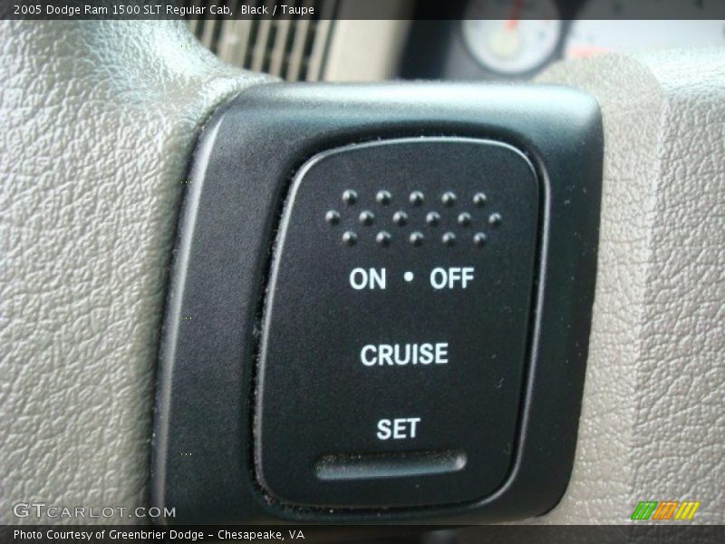 Black / Taupe 2005 Dodge Ram 1500 SLT Regular Cab