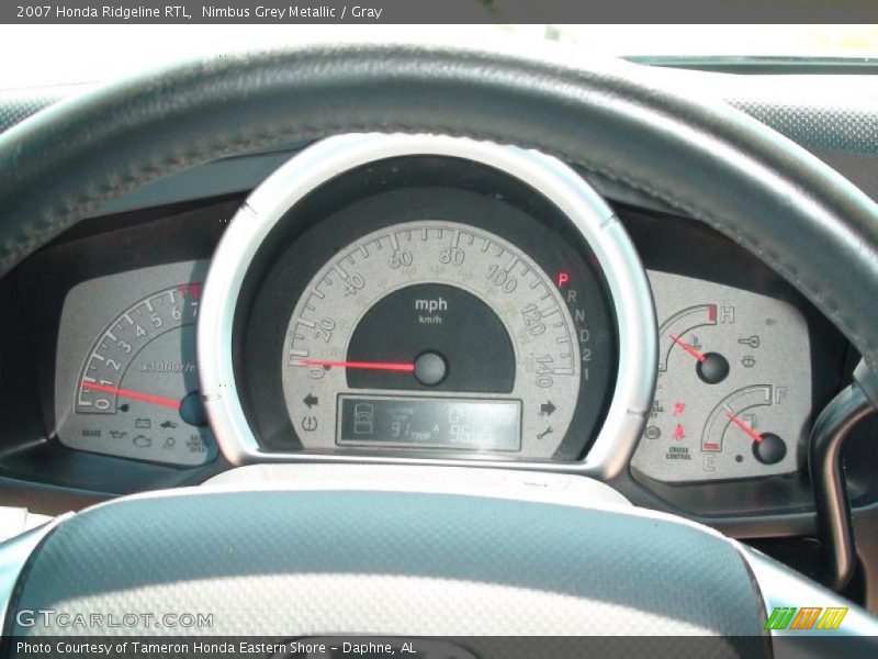 Nimbus Grey Metallic / Gray 2007 Honda Ridgeline RTL