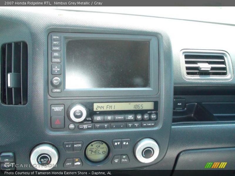 Nimbus Grey Metallic / Gray 2007 Honda Ridgeline RTL