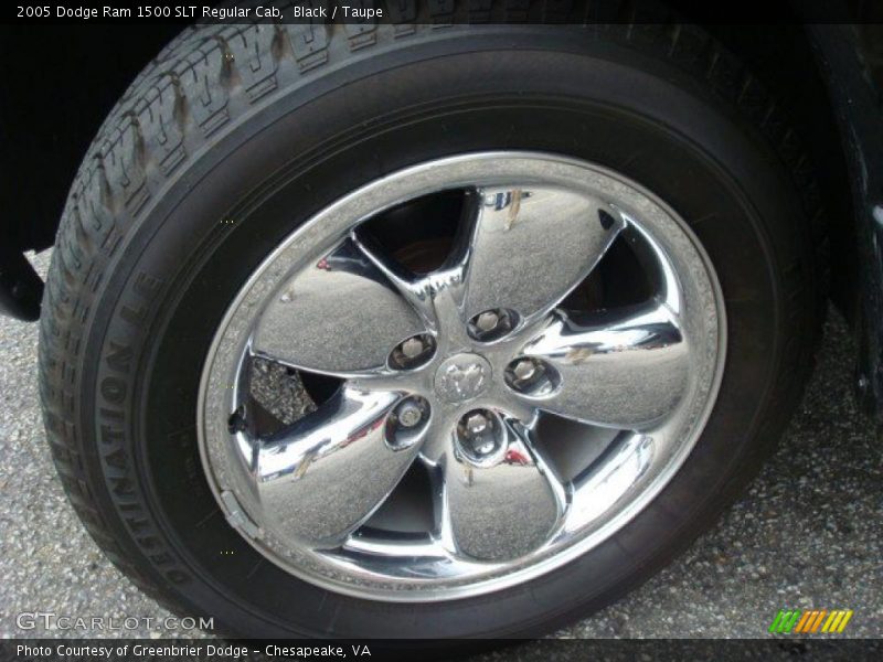 Black / Taupe 2005 Dodge Ram 1500 SLT Regular Cab