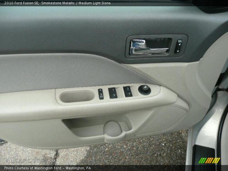 Smokestone Metallic / Medium Light Stone 2010 Ford Fusion SE