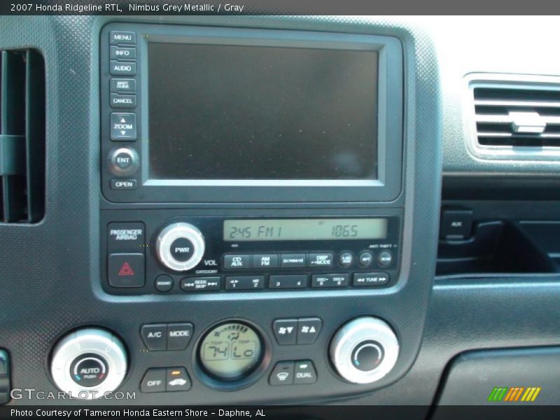 Nimbus Grey Metallic / Gray 2007 Honda Ridgeline RTL