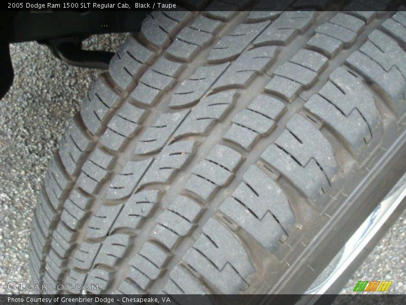 Black / Taupe 2005 Dodge Ram 1500 SLT Regular Cab