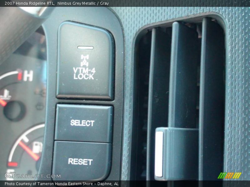 Nimbus Grey Metallic / Gray 2007 Honda Ridgeline RTL
