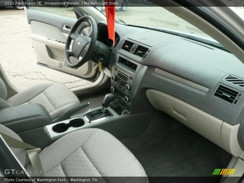 Smokestone Metallic / Medium Light Stone 2010 Ford Fusion SE