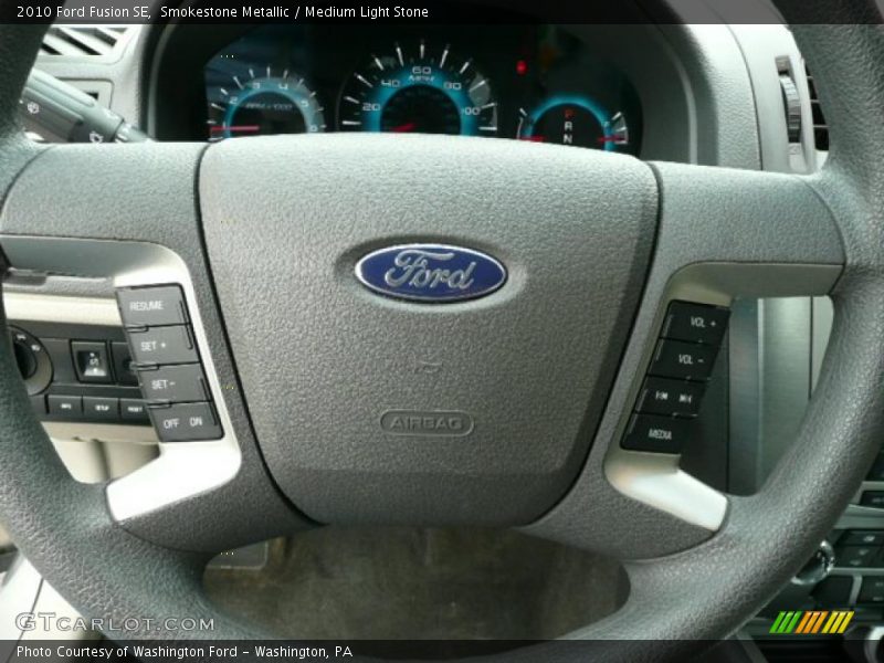 Smokestone Metallic / Medium Light Stone 2010 Ford Fusion SE